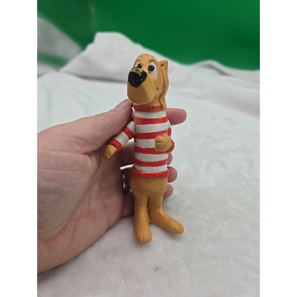 Vintage Beauregard Hound Soft Vinyl Rubber Toy Figure (Walt Kelly 1969)‎